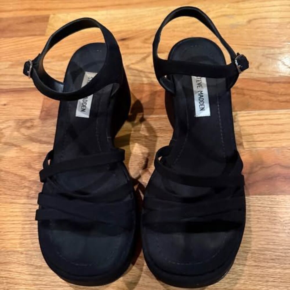 Steve Madden Krazy Platform Sandals Size 8.5